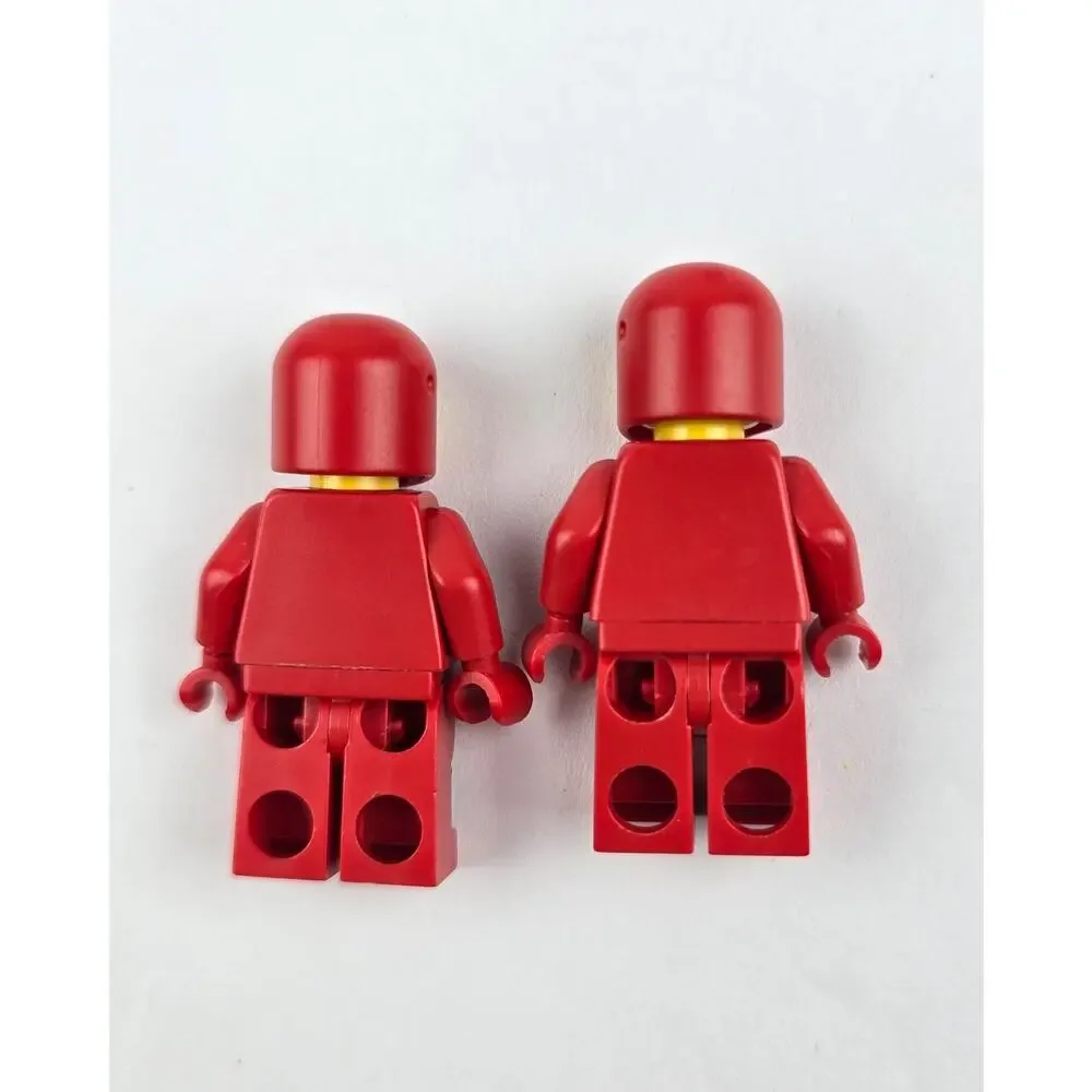 Vintage LEGO Minifigure lot Classic Space Spaceman Red White Yellow Nice cond.